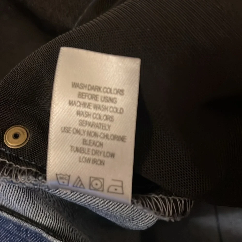 Women Within dark wash jeans